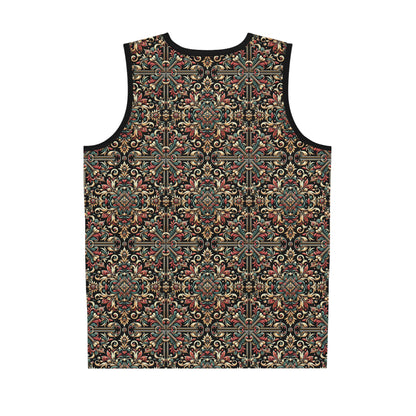 Streetwear Renaissance Artistic Clash of Old and New Basketball Jersey - 8404 Design-46