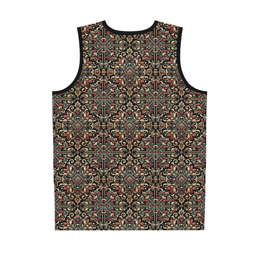 Streetwear Renaissance Artistic Clash of Old and New Basketball Jersey - 8404 Design-46