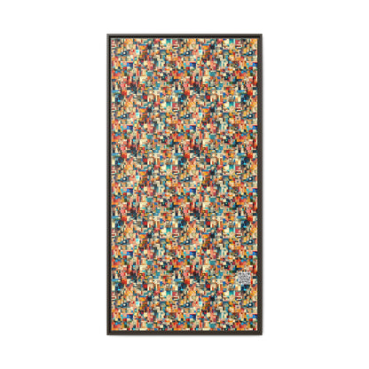 Digital Artistic Expression Artistic Streetwear Matte Canvas, Framed (multi-Color) - 8404 Design-46 B
