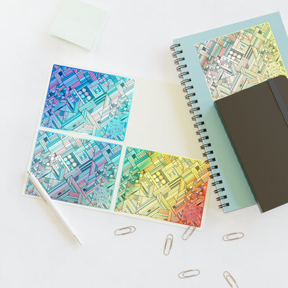 Abstract Graphic Art Modern Artistic Expression Sticker Sheets - 8404 Design-67