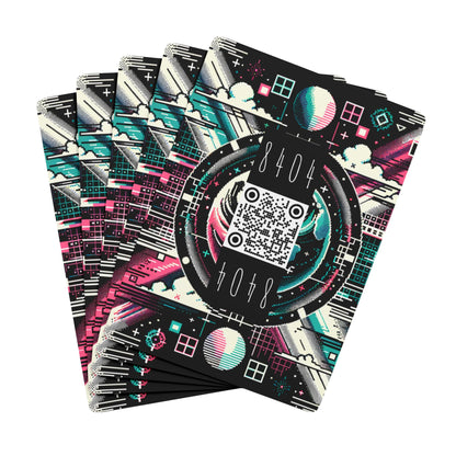 Digital Artistry Digital-native Streetwear Poker Playing Cards - 8404 Design-62 B