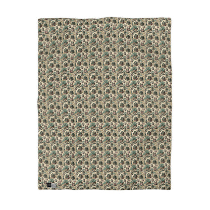 Cultural Artisanal Fusion Contemporary Cultural Elegance Microfiber Duvet Cover - 8404 Design-68