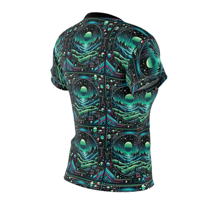 Digital Adventure Graphics Digital Explorer Women's Cut & Sew Tee - 8404 Design-59