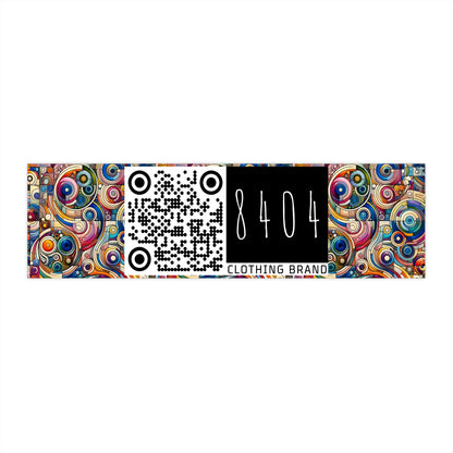 Digital Artistic Expression Artistic Streetwear Bumper Sticker - 8404 Design-49
