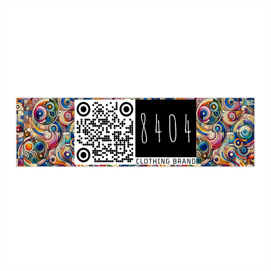 Digital Artistic Expression Artistic Streetwear Bumper Sticker - 8404 Design-49
