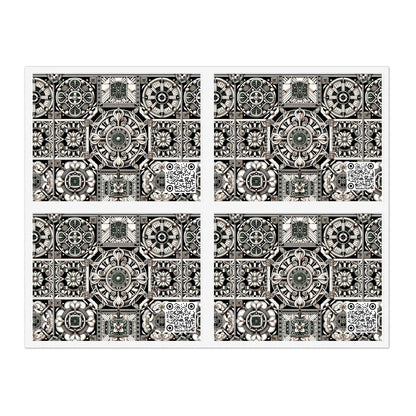 Cyber Garden Party Tech Garden Extravaganza Sticker Sheets - 8404 Design-45