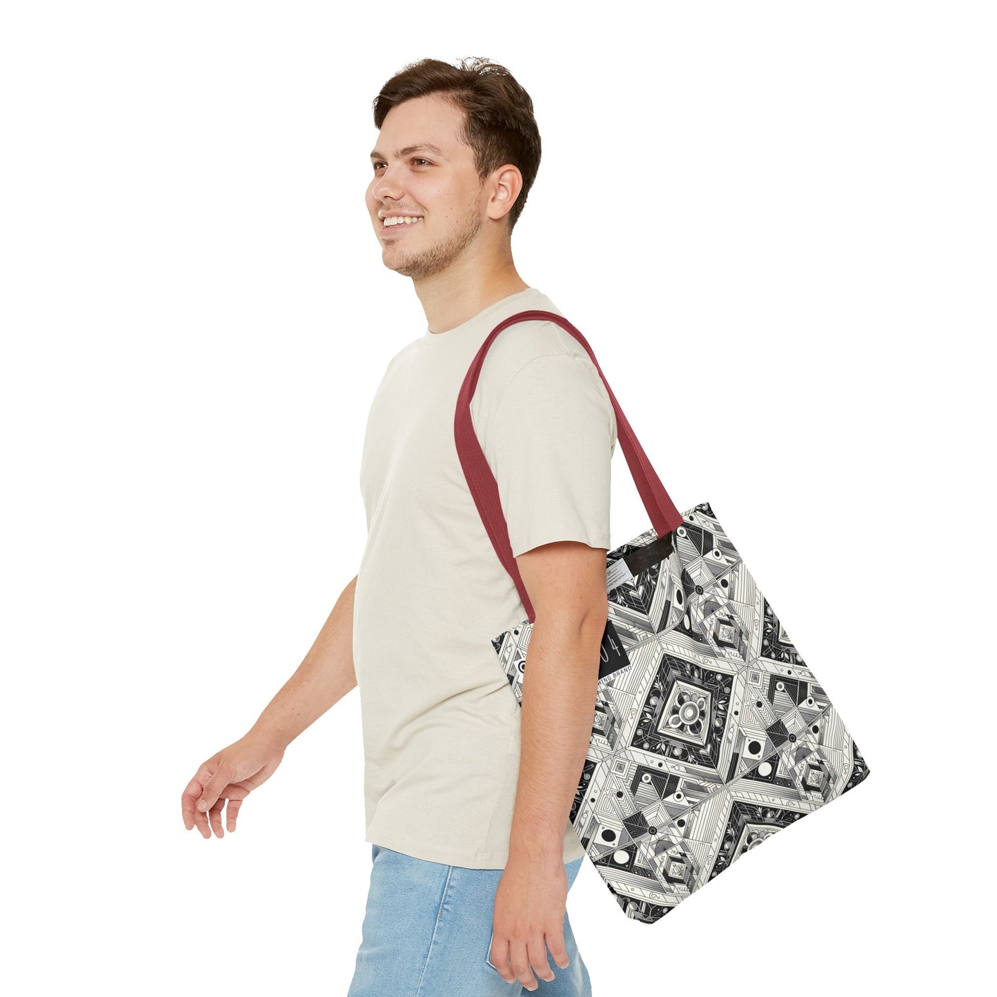 Tech Minimalism Minimalist Tech Tote Bag - 8404 Design-54