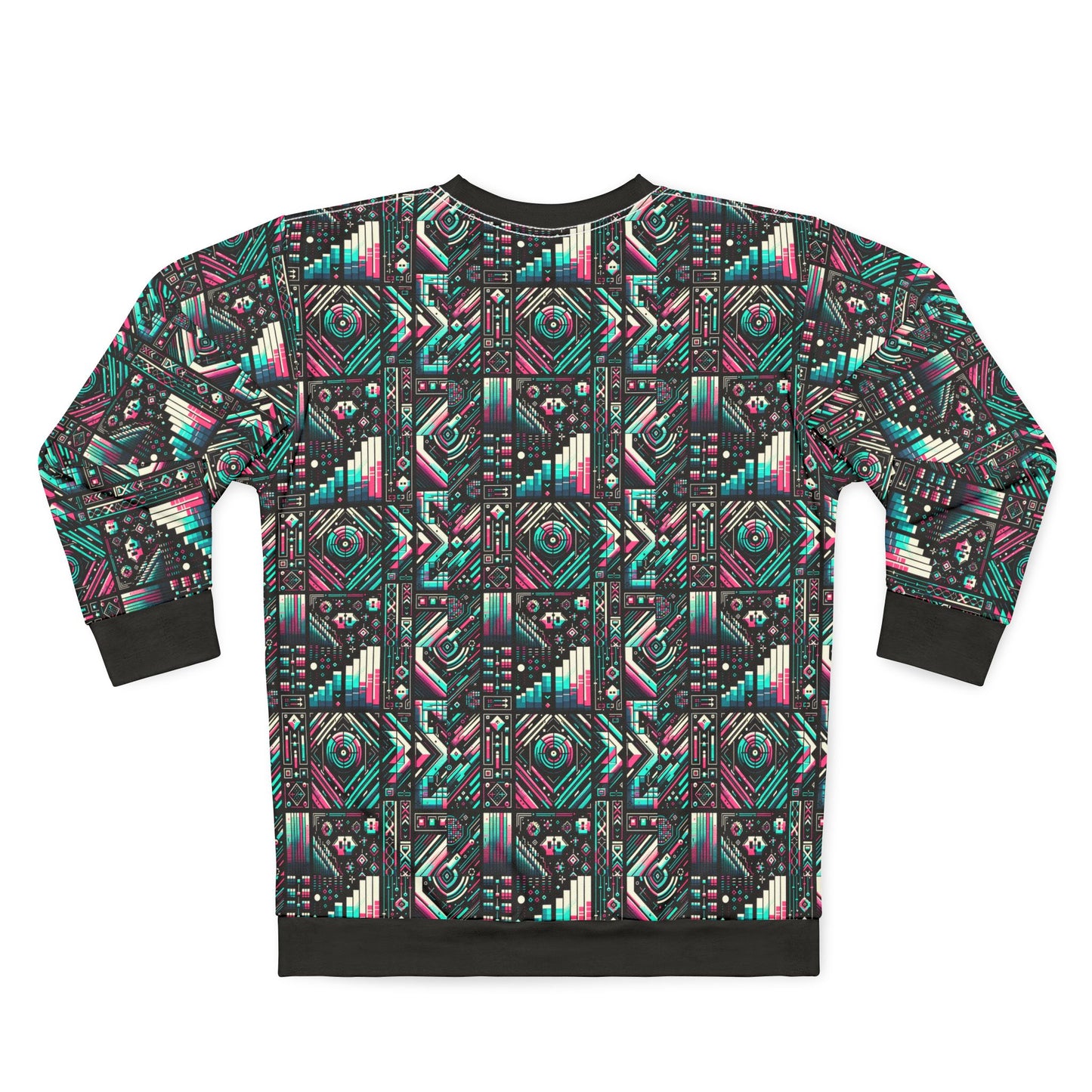 Digital Artistry Digital-native Streetwear Sweatshirt - 8404 Design-60