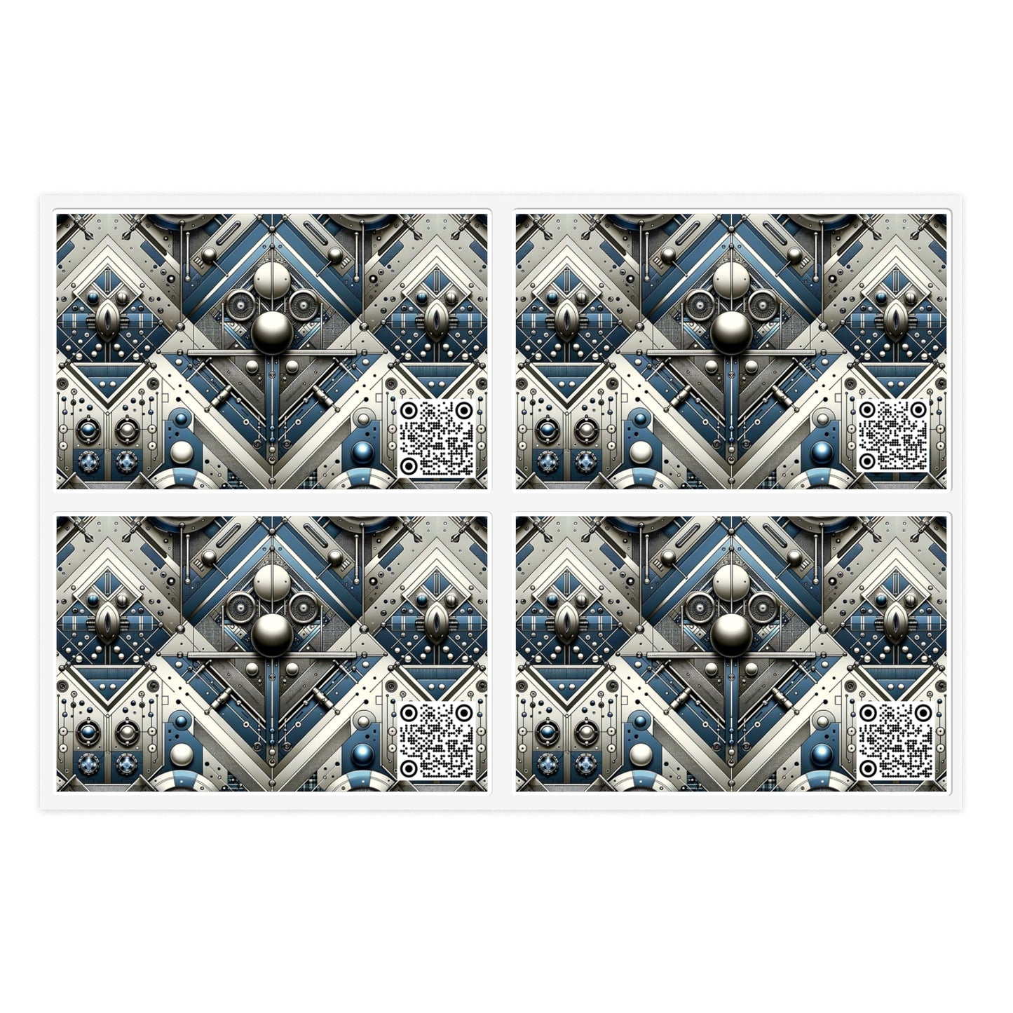Tech Utility Fusion Tech-Forward Utility With a Futuristic Edge Sticker Sheets - 8404 Design-63