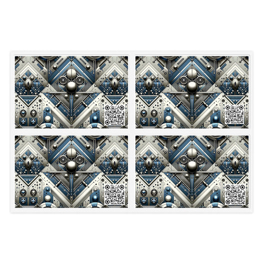 Tech Utility Fusion Tech-Forward Utility With a Futuristic Edge Sticker Sheets - 8404 Design-63