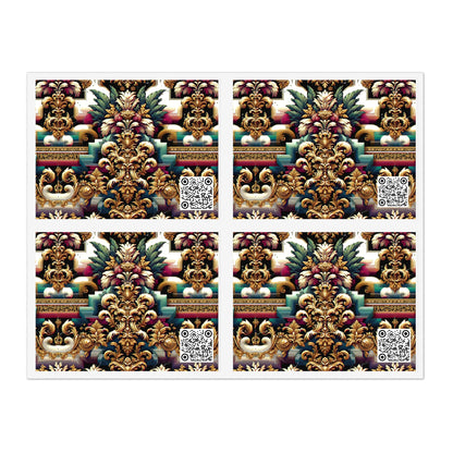 Digital Renaissance Modern Baroque Fusion Sticker Sheets - 8404 Design-60