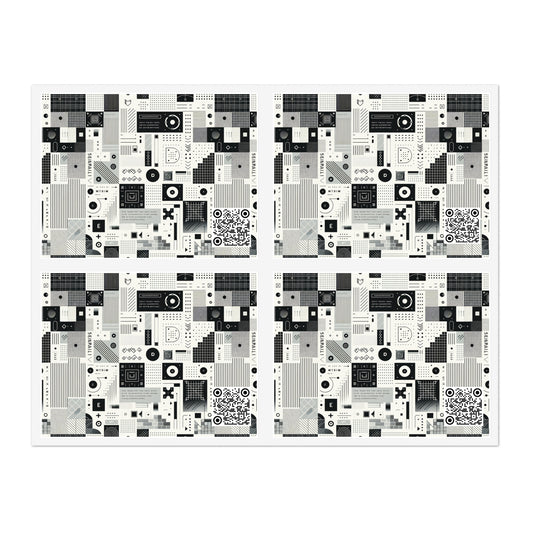 Digital Minimalism Minimalist Tech Sticker Sheets - 8404 Design-50