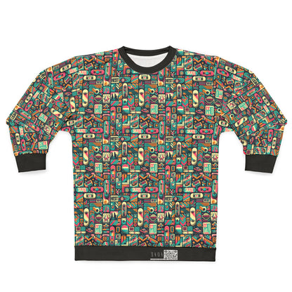 Skate Culture Revival Urban Retro Cool Sweatshirt - 8404 Design-61