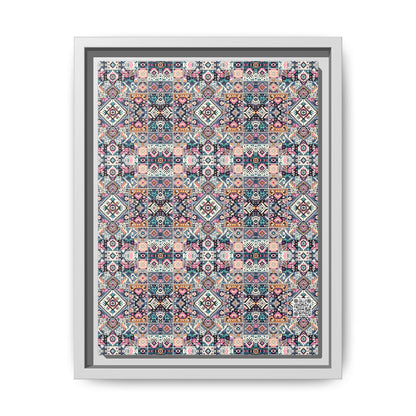 Matte Canvas, Framed (multi-Color) - 8404 Design-01