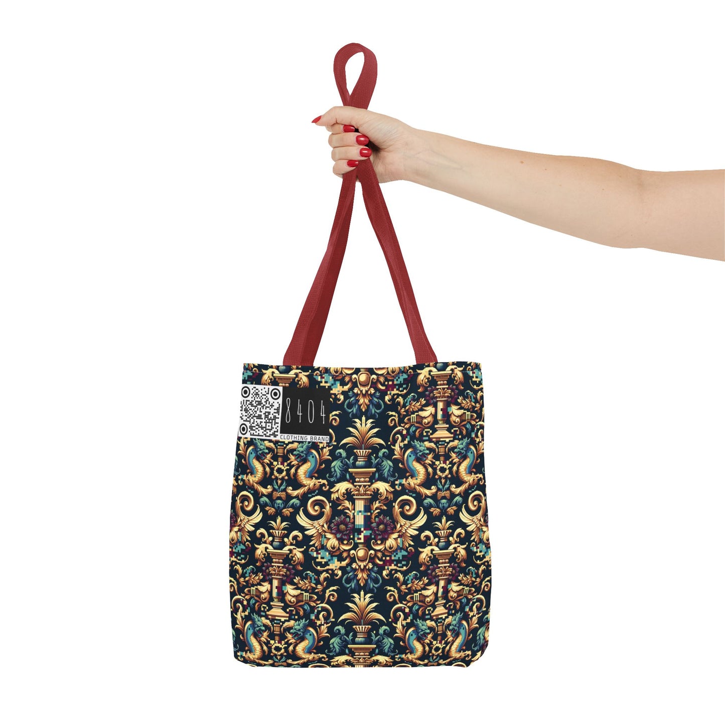 Digital Renaissance Modern Baroque Fusion Tote Bag - 8404 Design-57