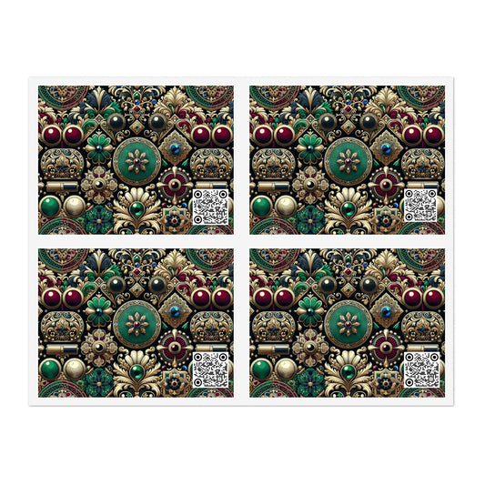 Neo-Dandyism Modern Dandy Streetwear Sticker Sheets - 8404 Design-54