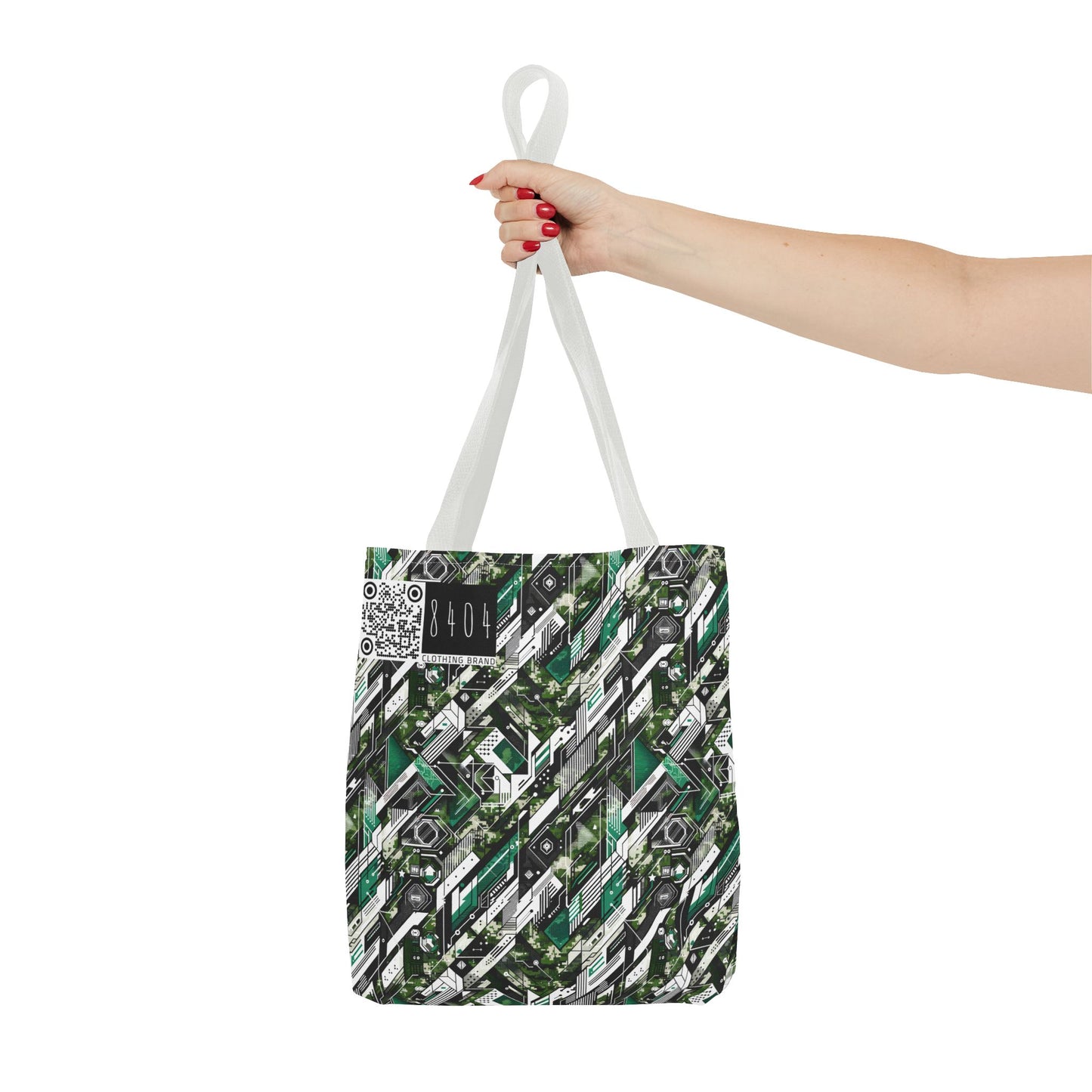 Tech Camo Fusion Tech-Forward Streetwear With a Futuristic Edge Tote Bag - 8404 Design-63