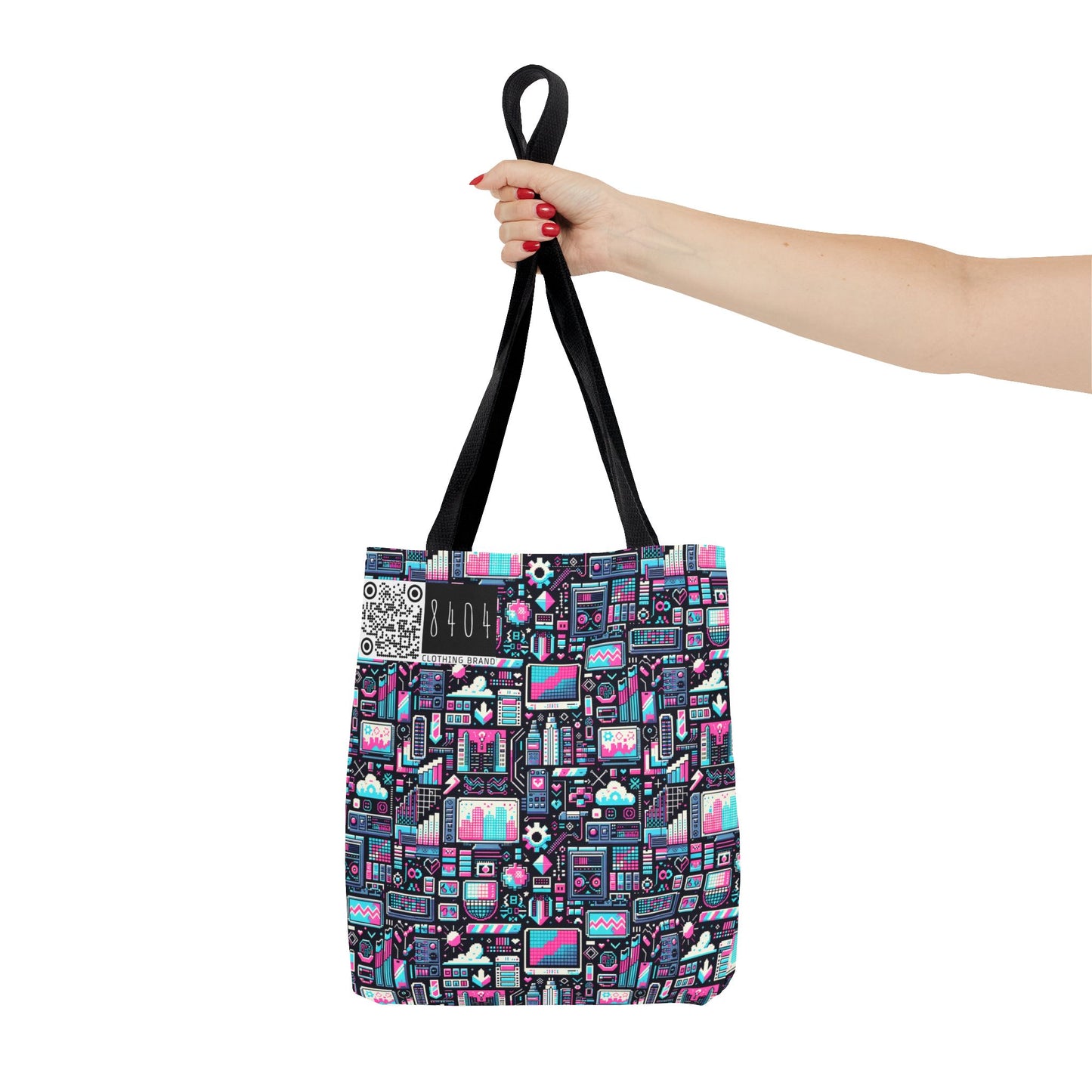 Digital Rebellion Youthful Streetwear with a Rebellious Digital Twist Tote Bag - 8404 Design-71