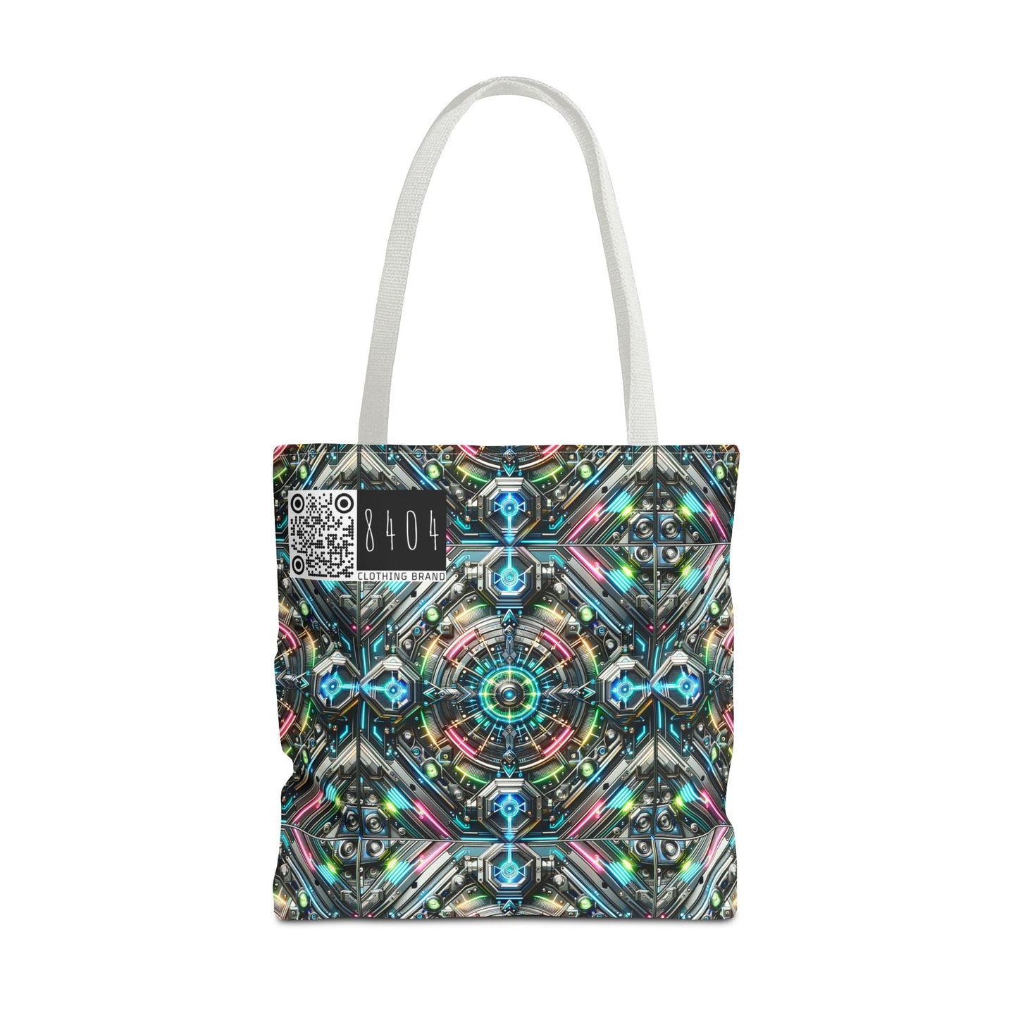 Tech-Infused Futurism Futuristic Tech Tote Bag - 8404 Design-53