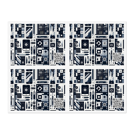 Minimalist Athleisure Minimalist Tech Sticker Sheets - 8404 Design-60