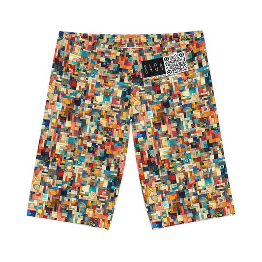 Digital Artistic Expression Artistic Streetwear Women's Bike Shorts - 8404 Design-46