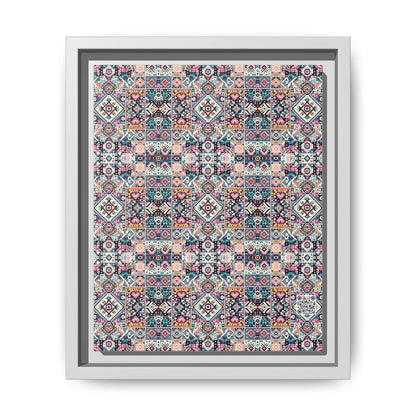 Matte Canvas, Framed (multi-Color) - 8404 Design-01
