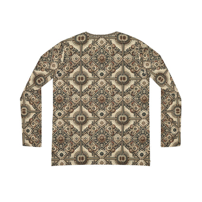 Graphic Workwear Capsule Artisanal Workwear Fusion Women's Long Sleeve V-Neck Shirt - 8404 Design-61