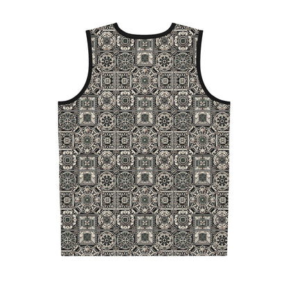 Cyber Garden Party Tech Garden Extravaganza Basketball Jersey - 8404 Design-45