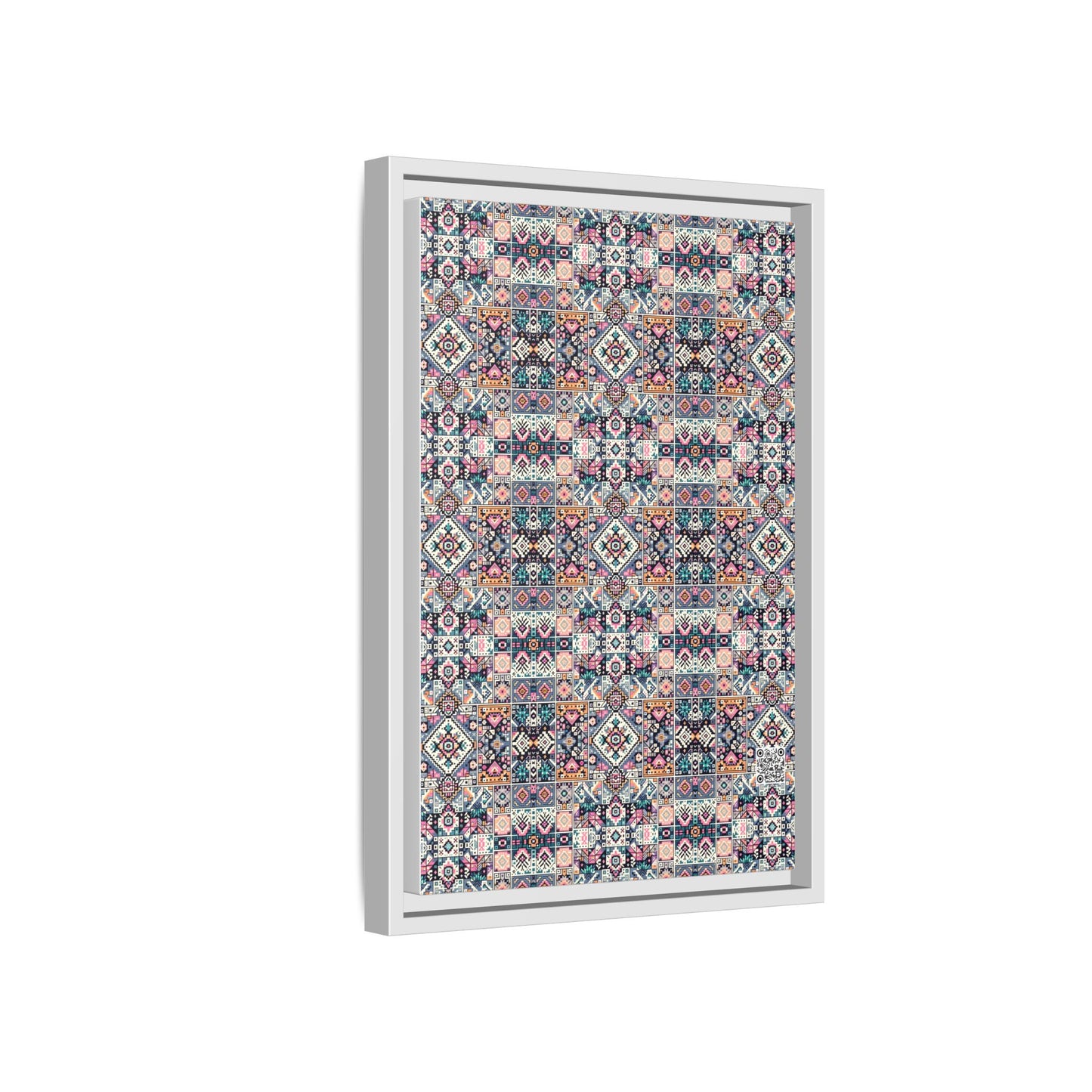 Matte Canvas, Framed (multi-Color) - 8404 Design-01