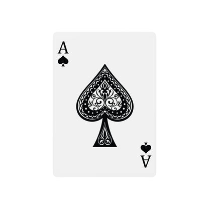 Digital Pop Culture Mashup Maximalist Pop Poker Playing Cards - 8404 Design-47 B