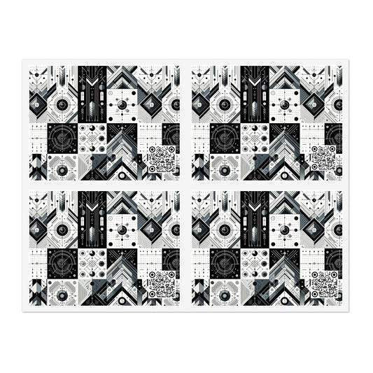 Digital Minimalism Minimalist Tech Sticker Sheets - 8404 Design-50