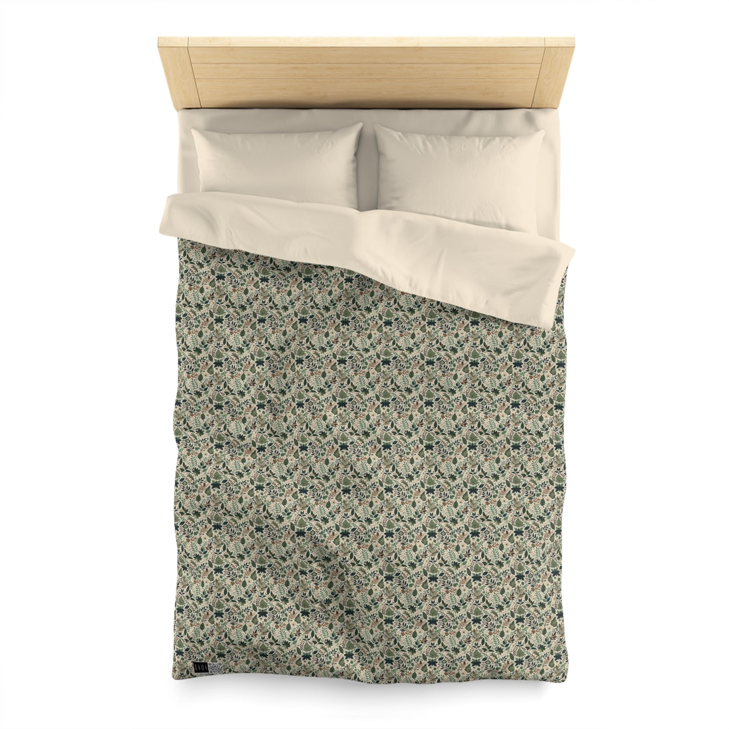 Streetwear Sustainability Environmentally Conscious Streetwear with a Natural Aesthetic Microfiber Duvet Cover - 8404 Design-57