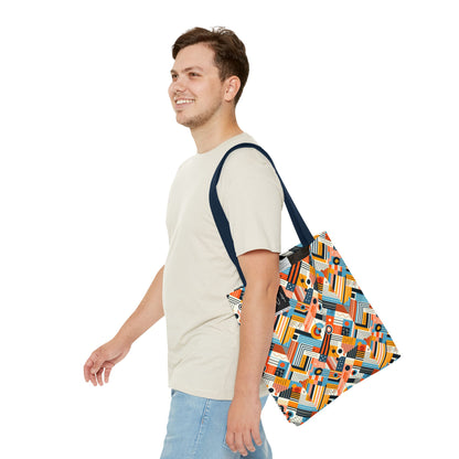 Abstract Graphic Art Modern Artistic Expression Tote Bag - 8404 Design-54