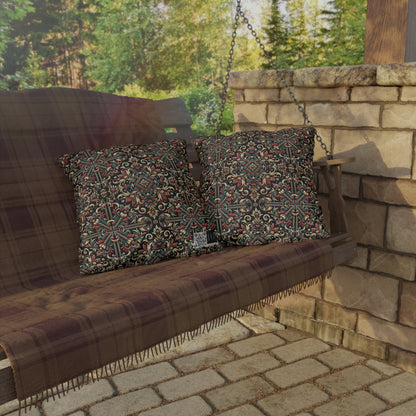 Streetwear Renaissance Artistic Clash of Old and New Outdoor Pillow - 8404 Design-46