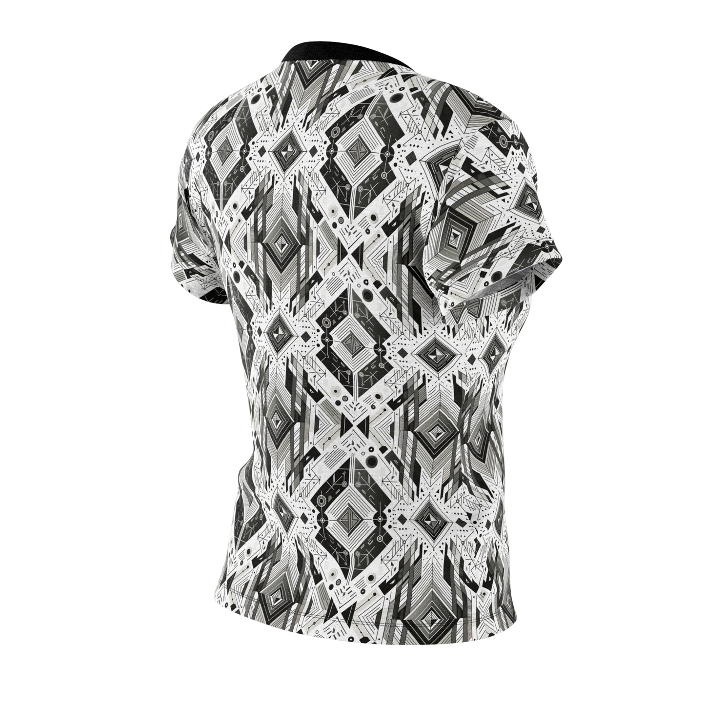 Digital Minimalism Minimalist Tech Women's Cut & Sew Tee - 8404 Design-51