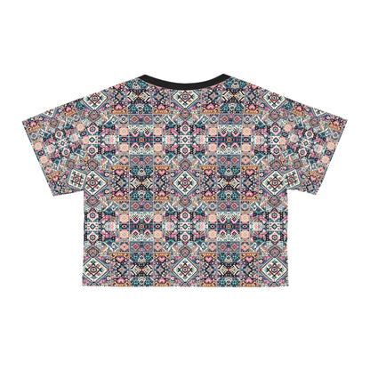 Digital Artisanal Fusion Digital Artisanal Crop Tee - 8404 Design-65