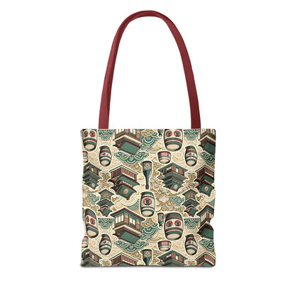 Cultural Artisanal Fusion Contemporary Cultural Elegance Tote Bag - 8404 Design-68