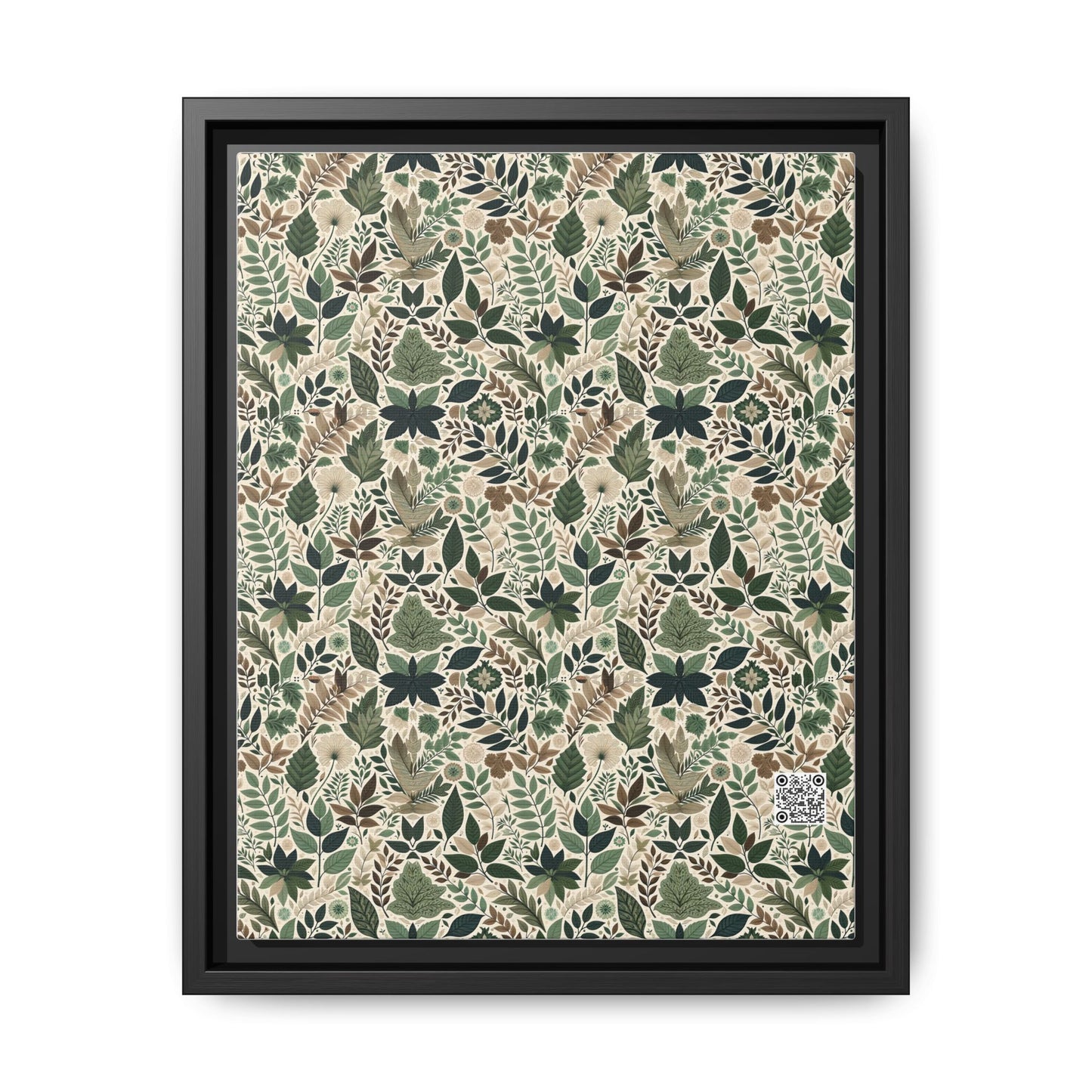 Streetwear Sustainability Environmentally Conscious Streetwear with a Natural Aesthetic Matte Canvas, Framed (multi-color) - 8404 Design-57 A