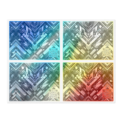 Tech Athletic Fusion Tech-Forward Athletic Sticker Sheets - 8404 Design-63