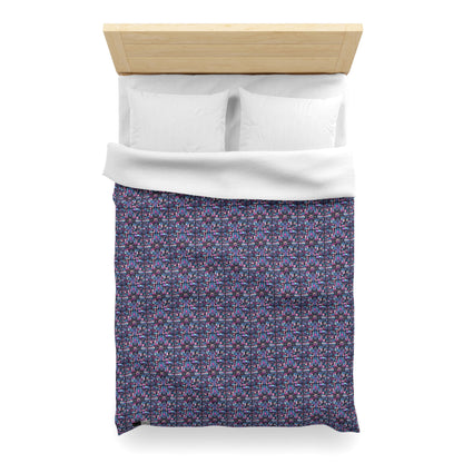 Digital Rebellion Youthful Streetwear with a Rebellious Digital Twist Microfiber Duvet Cover - 8404 Design-65