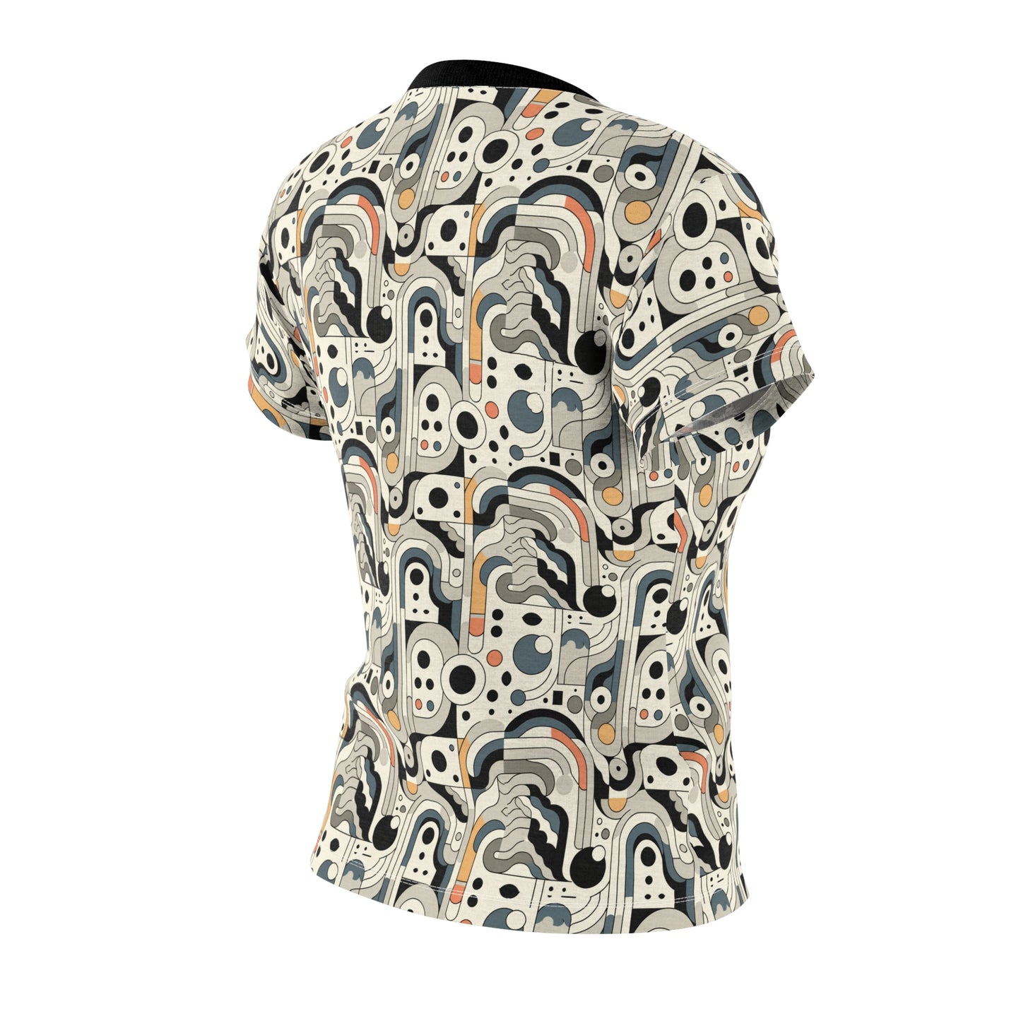Modern Minimalism Minimalist Tech Women's Cut & Sew Tee - 8404 Design-60