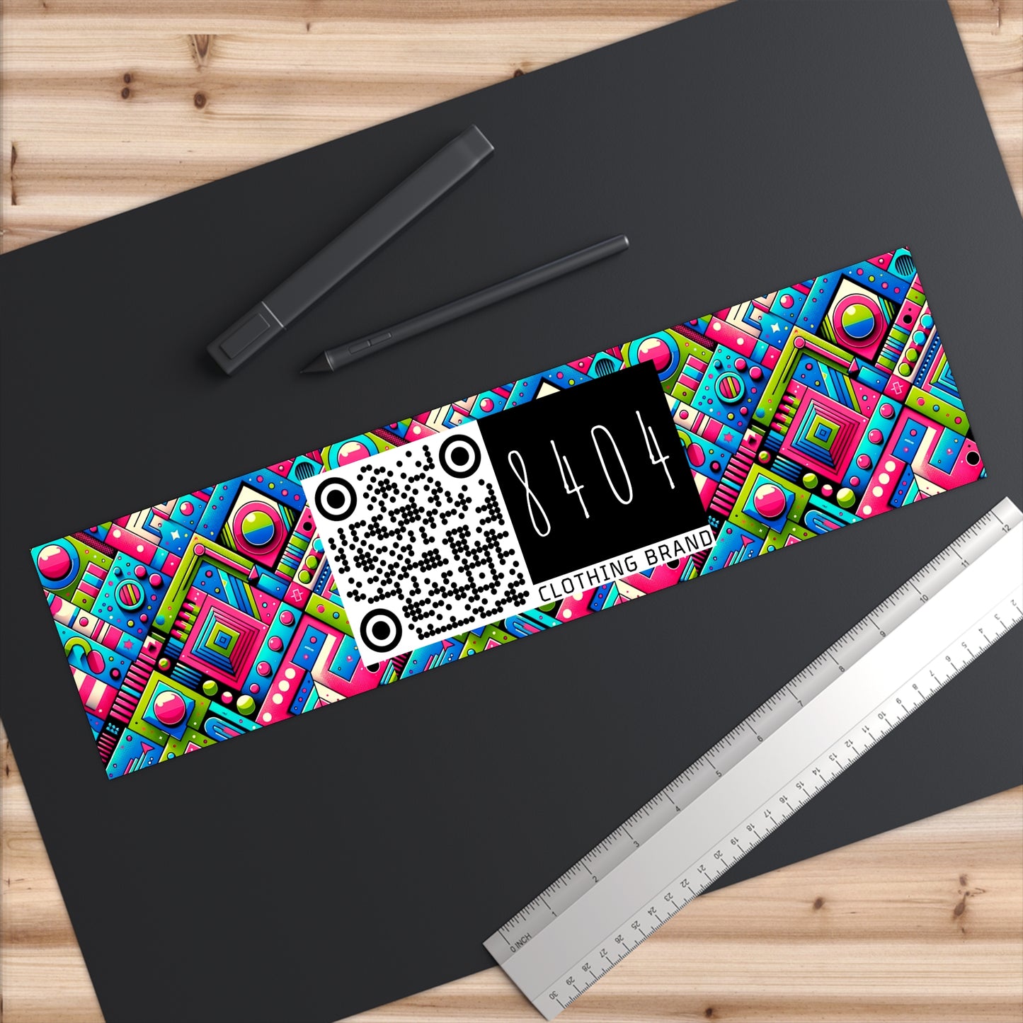 Neon Street Pop Vibrant and Eye-catching Bumper Sticker - 8404 Design-63