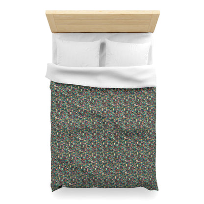 Skate Culture Revival Urban Retro Cool Microfiber Duvet Cover - 8404 Design-61