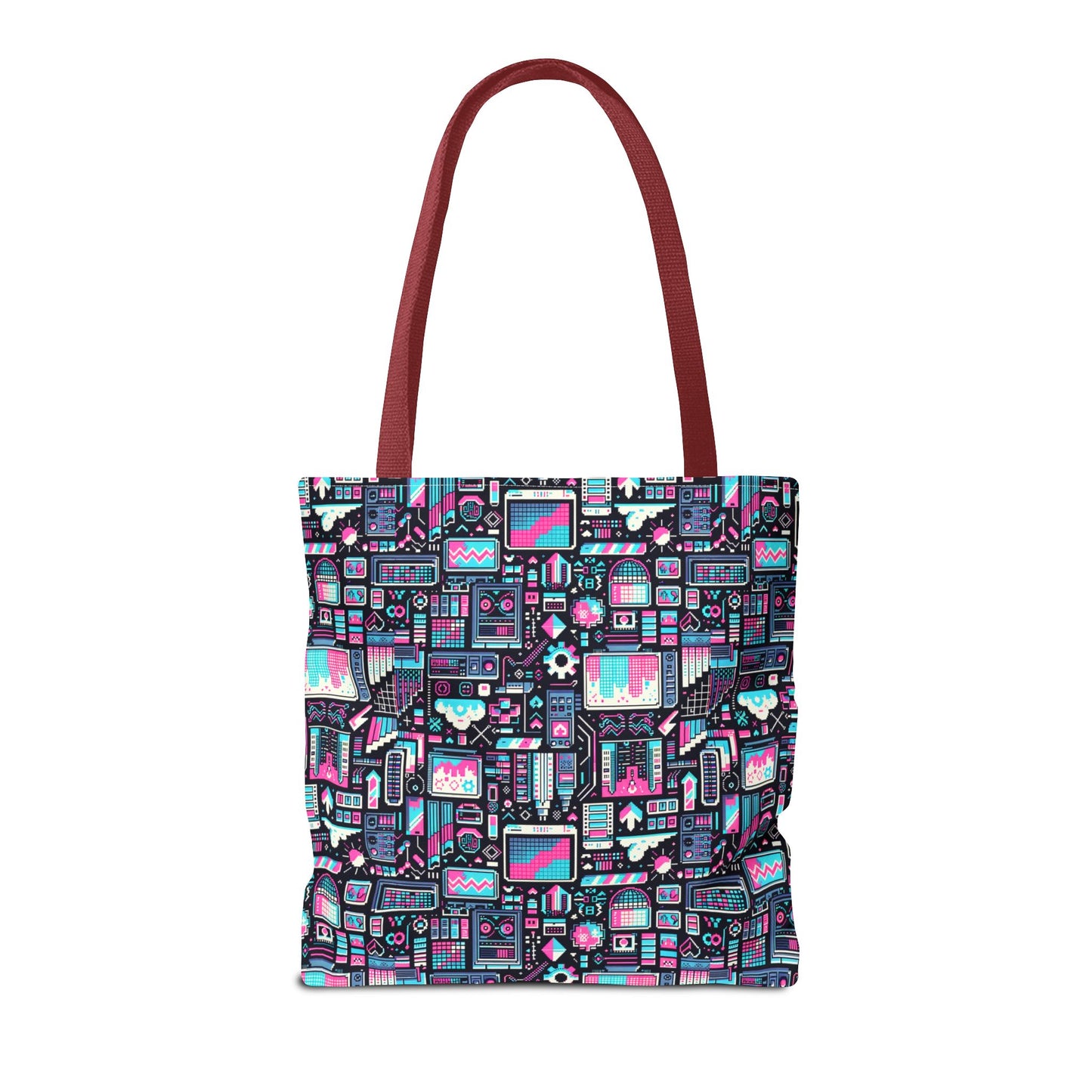 Digital Rebellion Youthful Streetwear with a Rebellious Digital Twist Tote Bag - 8404 Design-71