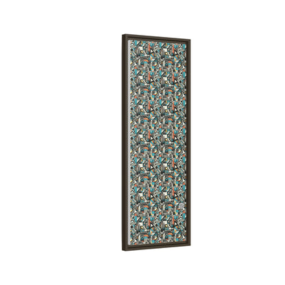 Digital Street Art Urban Street Style Matte Canvas, Framed (multi-color) - 8404 Design-81 B