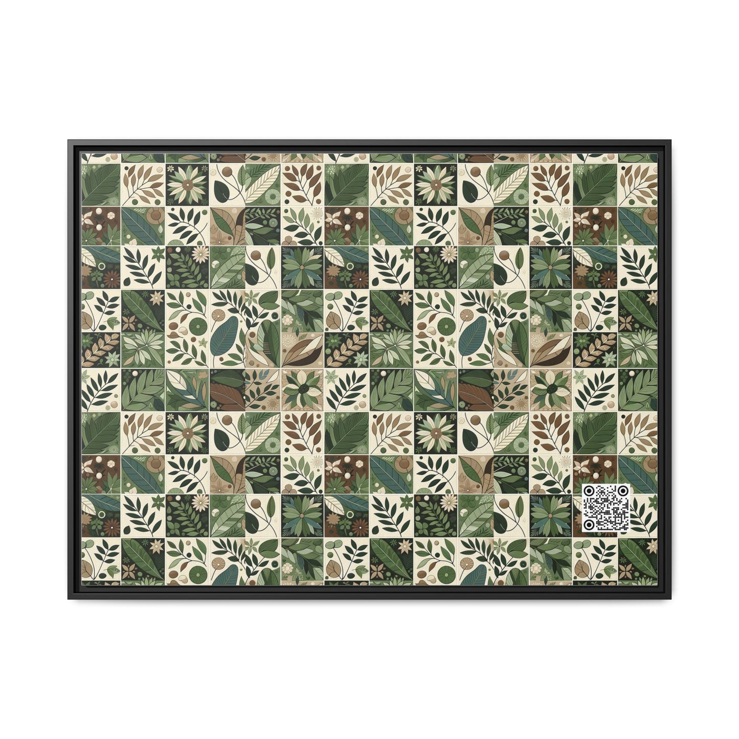 Streetwear Sustainability Environmentally Conscious Streetwear with a Natural Aesthetic Matte Canvas, Framed (multi-color) - 8404 Design-57 A