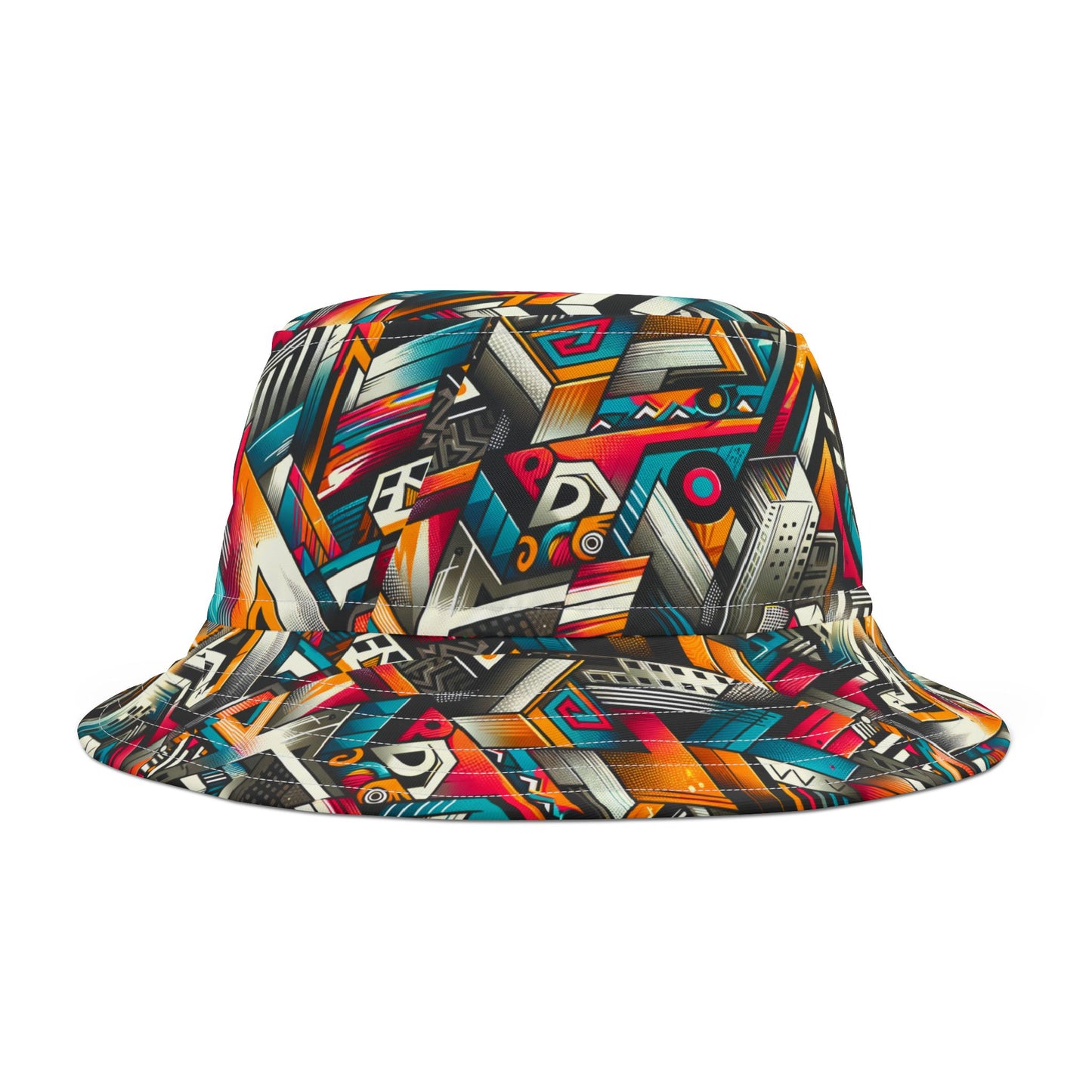 Graffiti Revival Urban Street Art Bucket Hat - 8404 Design-62