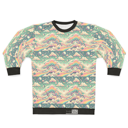 Digital Dreamland Whimsical and Nostalgic Streetwear With a Digital Twist Sweatshirt - 8404 Design-65