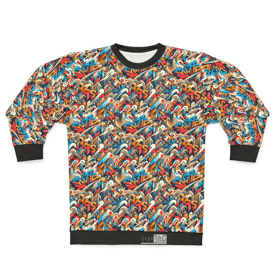 Neo-Traditional Street Art Modern Street Art Fusion Sweatshirt - 8404 Design-44