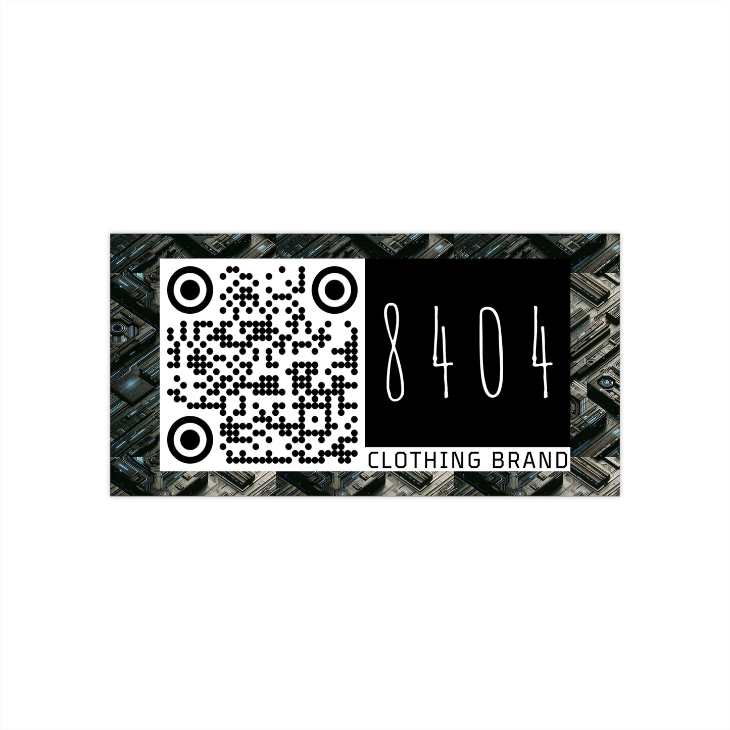 Tech Noir Futuristic Tech Aesthetic with a Dark Twist Bumper Sticker - 8404 Design-53